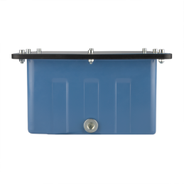 Hidraulinės alyvos bakas 6 l, montuojamas ant sienos, su pilnu dangčiu