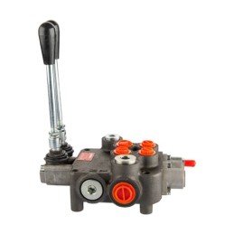 Hidraulinis skirstytuvas, 2 sekcijos, 80L, dvi sekcijos, su skląsčiu, Hydrolider