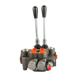 Hidraulinis skirstytuvas, 2 sekcijos, 80L, dvi sekcijos, su skląsčiu, Hydrolider