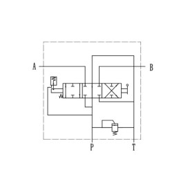 1 sekcijos hidraulinis skirstytuvas 80L hidrolideris malkų skaldymui