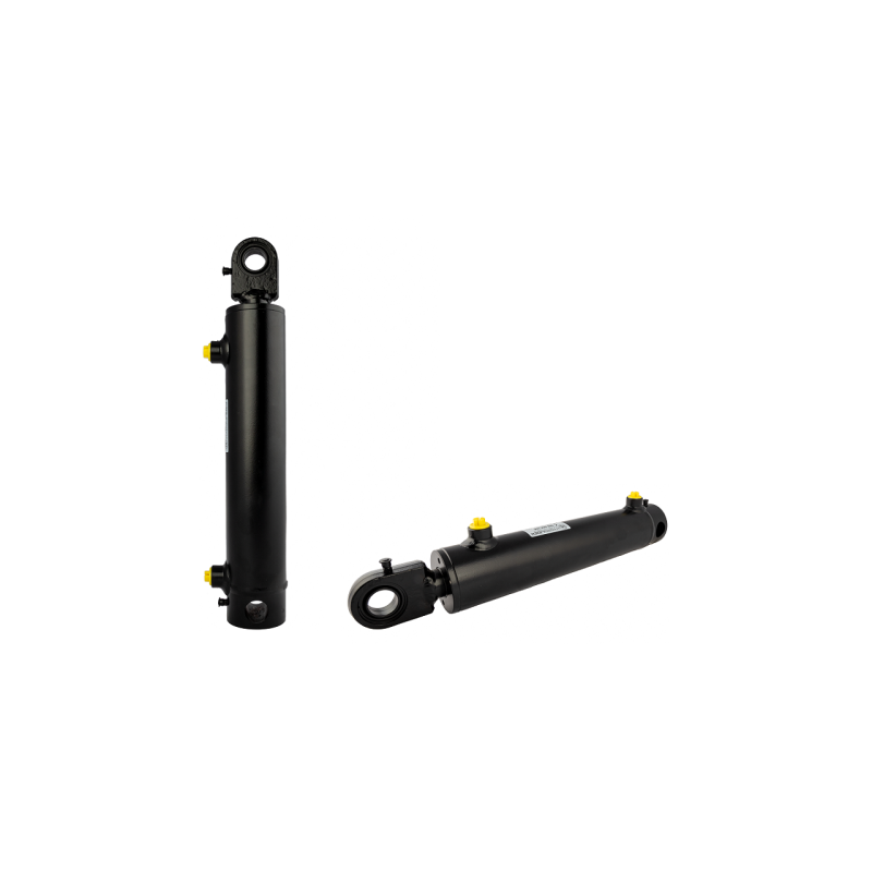 Dvigubo veikimo hidraulinio cilindro ilgis: 400 mm, eiga: 200 mm, CJ2F-60/30/200