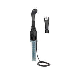 Vieno mygtuko valdymo svirtis, skirta „Tur 6019 Hydroleader“, su tvirtinimo detalėmis. Suderinama su rutuliniais ir lizdiniais j