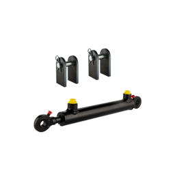 Dvigubo veikimo hidraulinis cilindras, kurio montavimo ilgis: 367 mm, eiga: 200 mm CJ2F-25/16/200 U15S