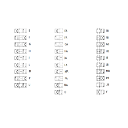 Cetop 5 NG10 (HB) 24V 2 padėčių solenoidinis vožtuvas