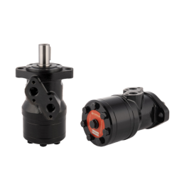 Labai galingas hidraulinis variklis BMRY 200 14kW 300 aps./min. su padidintu sukimo momentu iki 450 Nm