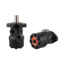 Labai galingas hidraulinis variklis BMRY 125 14,8 kW 480 aps./min. su padidintu sukimo momentu iki 290 Nm