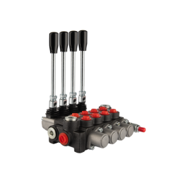 Hidraulinis skirstytuvas, 4 sekcijos, 10 l/min., 4P40, su 16/14 jungtimis, „Hydrolider“