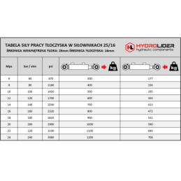 Dvigubo veikimo hidraulinis cilindras, kurio montavimo ilgis: 467 mm, eiga: 300 mm CJ2F-25/16/300 U15S