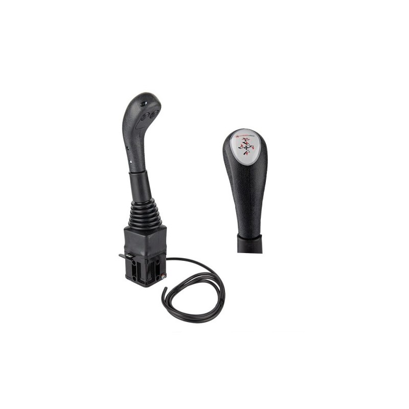 Dviejų mygtukų valdymo svirtis, skirta „Tur 6022 Hydroleader“. Suderinama su rutuliniais guoliais.