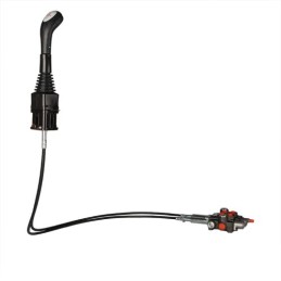 Dviejų mygtukų valdymo svirtis, skirta „Tur 6022 Hydroleader“, su tvirtinimo detalėmis. Suderinama su rutuliniais ir lizdiniais 