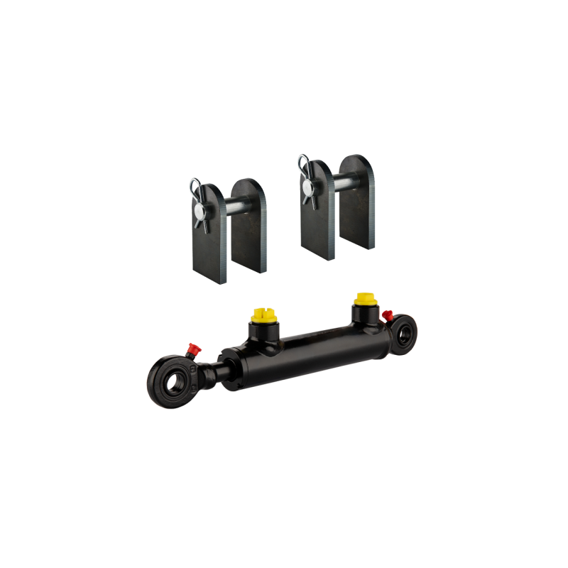 Dvigubo veikimo hidraulinis cilindras, kurio montavimo ilgis: 267 mm, eiga: 100 mm CJ2F-25/16/100 U15S