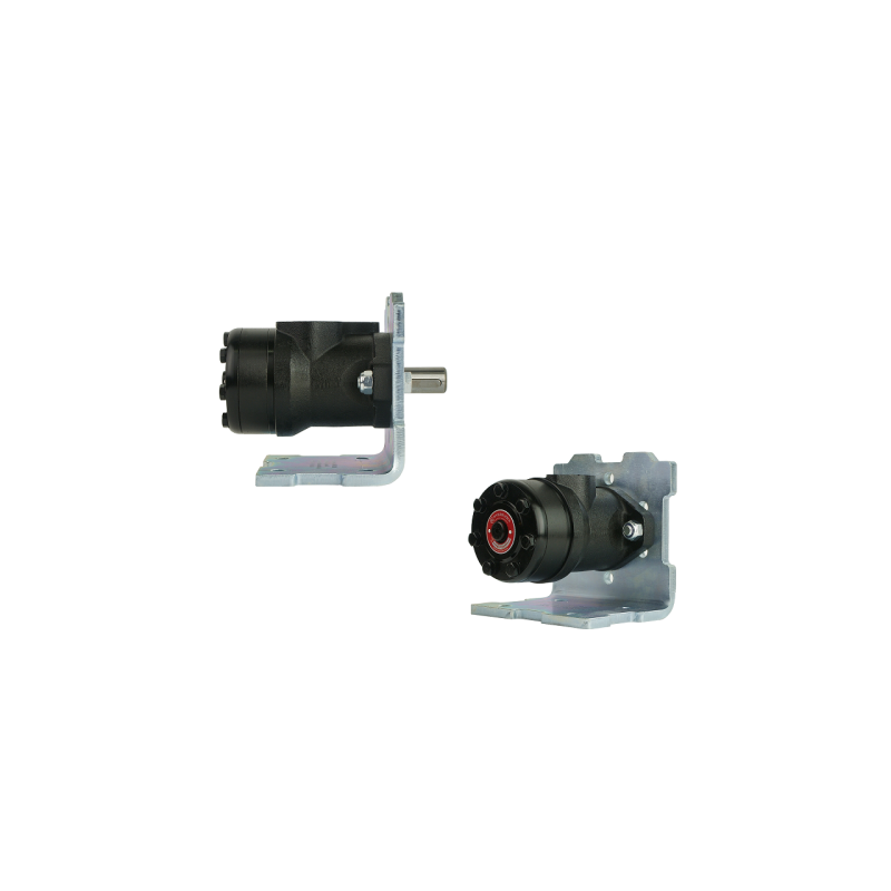 BMR hidraulinis variklis, darbinis tūris: 80 cm3/aps., greitis: 750 aps./min., 25 mm velenas su plokšte