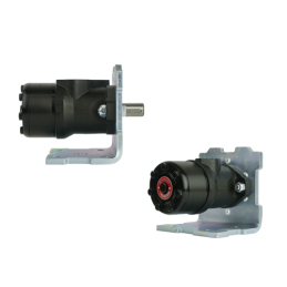 BMR hidraulinis variklis, darbinis tūris: 160 cm3/aps., greitis: 375 aps./min., 25 mm velenas su plokšte