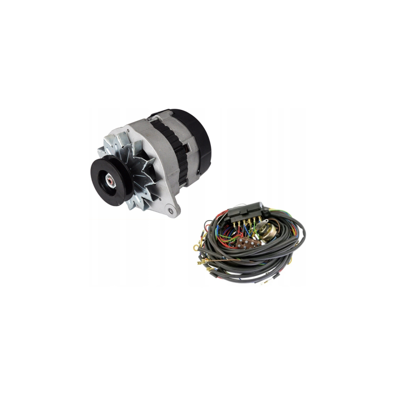 Įkrovimo generatorius C-330 14V 45A 50457990, generatoriaus elektros instaliacija įskaičiuota