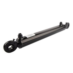 Dvigubo veikimo hidraulinis cilindras su savaime išsilyginančių guolių auselėmis, ilgis: 564 mm, eiga: 350 mm, CJ2F 50/30/350