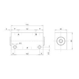 50:50 aliuminio daliklis, sriegis: 1/2 colio, srautas: 24–40 l/min., maks. slėgis: 210 bar