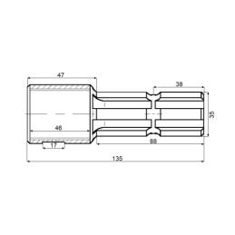 BMR hidraulinio variklio darbinis tūris: 25 cm3/aps. greitis: 1600 aps./min. galia: 39 Nm, komplekte yra kardaninis velenas