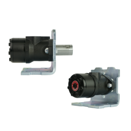 BMR hidraulinio variklio darbinis tūris: 160 cm3/aps. greitis: 375 aps./min. su 25 mm plokšte ir įvore