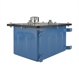 Hidraulinės alyvos bakas 6 l, montuojamas ant sienos + užpildas