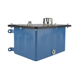 Hidraulinės alyvos bakas 6 l, montuojamas ant sienos + užpildas