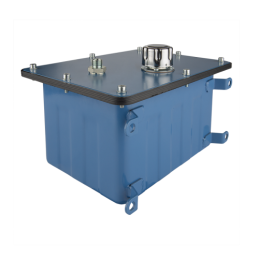 Hidraulinės alyvos bakas 6 l, montuojamas ant sienos + užpildas