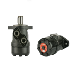 BMR hidraulinis variklis, darbinis tūris: 125 cm3/aps., greitis: 480 aps./min., su pastorintu 32 mm velenu