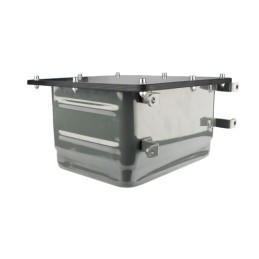 Hidraulinės alyvos bakas 12 l, montuojamas ant sienos, su pilnu dangčiu