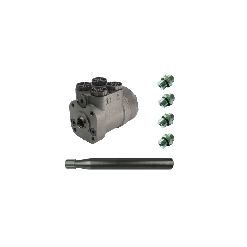 „Orbitrol OSPC 125 ON 150N2151“ su 80 mm velenu ir pilnu jungčių komplektu