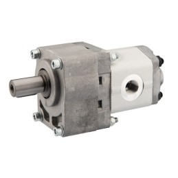 Dešinės pavaros hidraulinis siurblys, 1 grupė, dešinės rotacijos, našumas: 8 cm3/aps., našumas (1500 aps./min.): 12 l/min. + guo