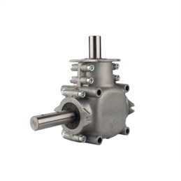 Sustiprinta aliuminio kampinė pavara skirstytuvui L:450