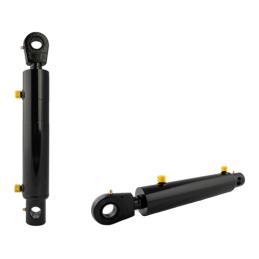 Dvigubo veikimo hidraulinis cilindras krokodilo tipo išmetimui, ilgis: 460 mm, eiga: 220 mm, CJ2F-63/36/220 U30