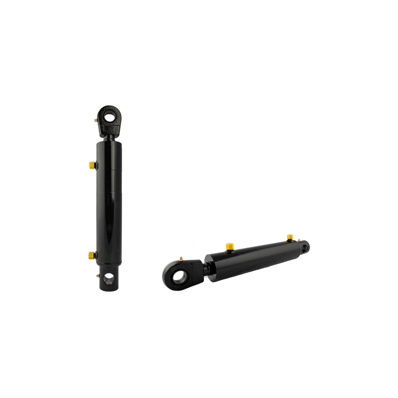 Dvigubo veikimo hidraulinis cilindras krokodilo tipo išmetimui, ilgis: 460 mm, eiga: 220 mm, CJ2F-63/36/220 U30