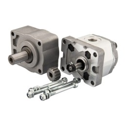 Dešinės pavaros hidraulinis siurblys, 1 grupė, dešinės rotacijos, našumas: 1,10 cm3/aps., našumas (1500 aps./min.): 1,65 l/min. 