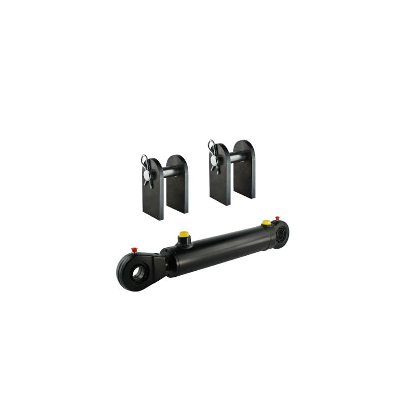 Dvigubo veikimo hidraulinio cilindro ilgis: 552 mm, eiga: 160 mm, CJ2F 50/28/160 su tvirtinimu