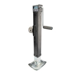 Priekabos atraminė koja su vertikaliu šoniniu švaistikliu, 3000 kg, 624 mm, rankiniu būdu reguliuojama