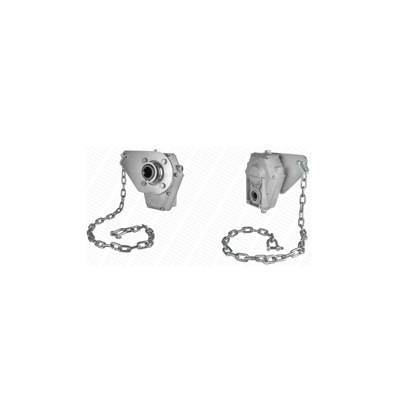 Daugiklio pavarų dėžės priedas „MINI“ 2 grupės siurbliams, perdavimo skaičius: 1:3,8, galia: 10 kW, komplekte yra PTO lizdas su 