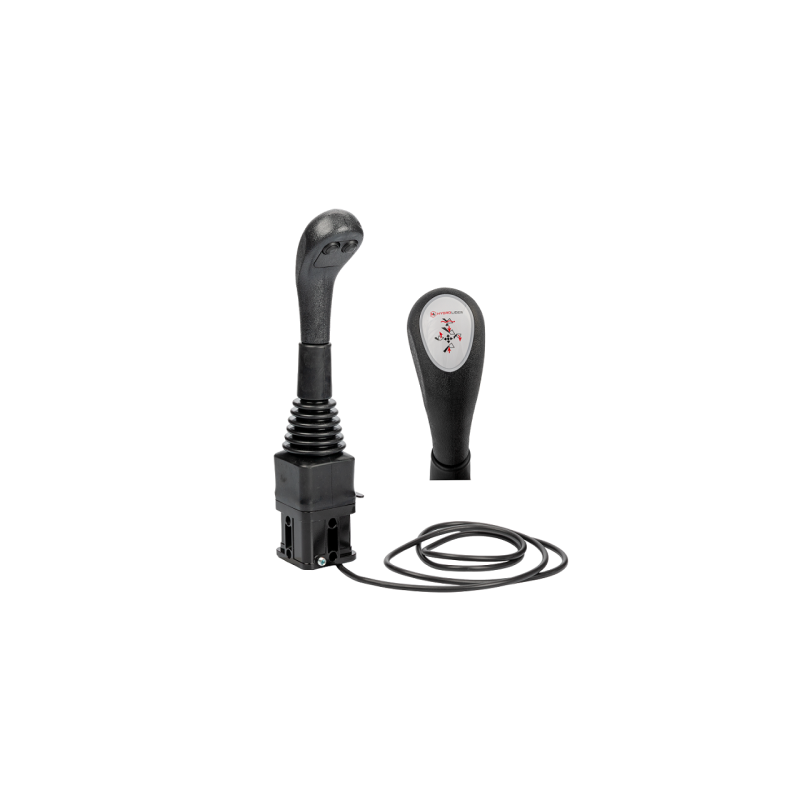 „Hydrolider 3356“ valdymo svirtis su dviem mygtukais. Tinka šakiniams trosams.