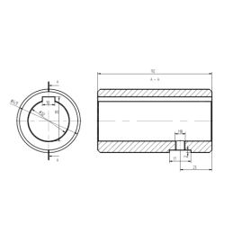 BMR hidraulinio variklio darbinis tūris: 80 cm3/aps. greitis: 750 aps./min. su 32 mm plokšte ir įvore