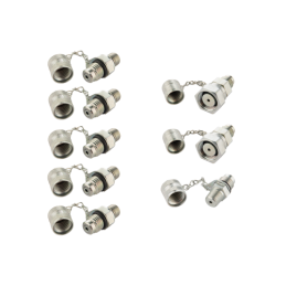 Serviso rinkinys alyvos slėgiui matuoti ir hidraulinės sistemos diagnostikai. 400 barų slėgio matuoklis + dvi 1000 mm žarnos + 9