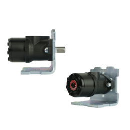 BMR hidraulinis variklis, darbinis tūris: 200 cm3/aps., greitis: 300 aps./min., 32 mm velenas su plokšte