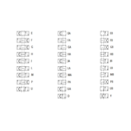 3 padėčių solenoidinis vožtuvas CETOP 5 NG10 230V (J) hidrolizatorius