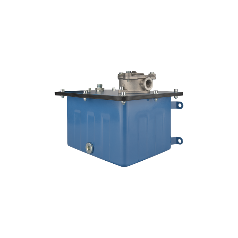 Hidraulinės alyvos bakas 6 l, montuojamas ant sienos + filtras + užpildas