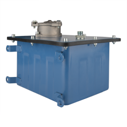 Hidraulinės alyvos bakas 6 l, montuojamas ant sienos + filtras + užpildas