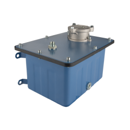 Hidraulinės alyvos bakas 6 l, montuojamas ant sienos + filtras + užpildas