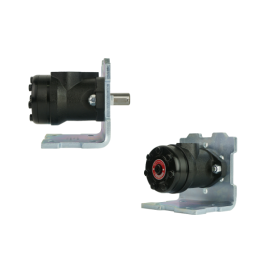 BMR hidraulinis variklis, darbinis tūris: 36 cm3/aps., greitis: 1110 aps./min., 32 mm velenas su plokšte