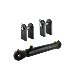 Dvigubo veikimo hidraulinio cilindro ilgis: 607 mm, eiga: 375 mm su pilnu montavimo komplektu