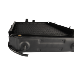 Ursus C-330 42293023 4 eilių varinis vandens aušintuvas, pilnas žarnų komplektas + radiatoriaus dangtelis + žarnų spaustukai, 6 