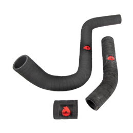 Ursus C-330 42293023 4 eilių varinis vandens aušintuvas, pilnas žarnų komplektas + radiatoriaus dangtelis + žarnų spaustukai, 6 