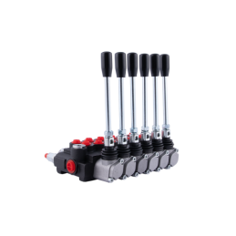 Hidraulinis skirstytuvas 6 sekcijų 20 l/min P40 su 16/16 jungtimis Hydrolider