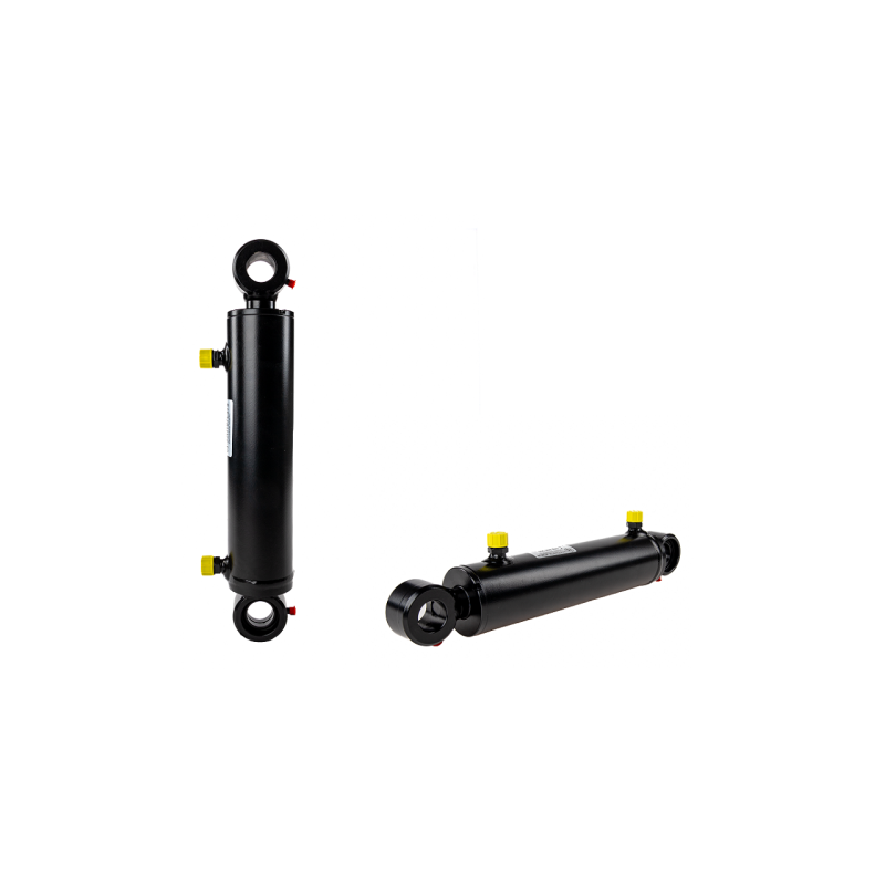 Dvigubo veikimo hidraulinis cilindras trijų taškų pakabinimui, ilgis: 375 mm, eiga: 187 mm, CJ2F-63/32/187